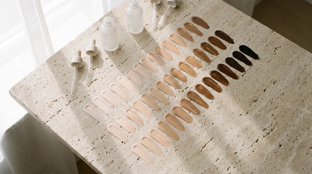 Markenlose Foundation-Farbpalette von hell bis dunkel: Inklusivität im Zentrum der Marketingstrategie von Fenty Beauty