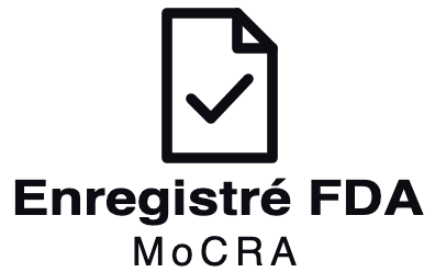 Établissement enregistré auprès de la FDA (MoCRA) pour l'export de cosmétiques vers les États-Unis