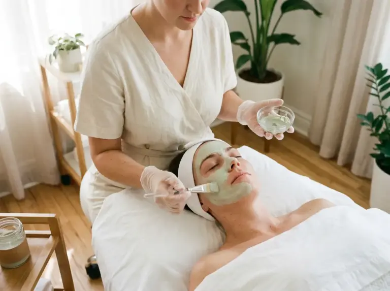 Soin du visage en institut