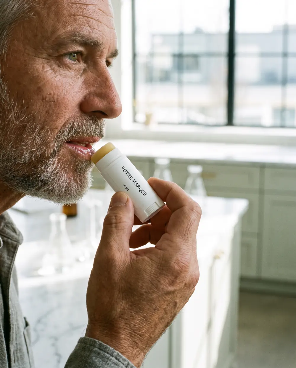 baume levres reparateur lanoline marque blanche carmel | Carmel Cosmetics Labs