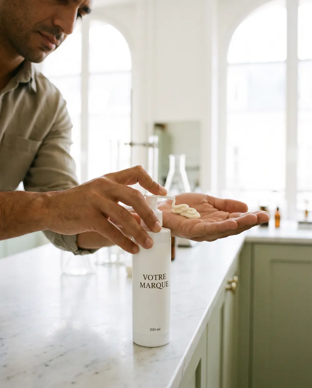 beurre corporel argan marque blanche carmel | Carmel Cosmetics Labs