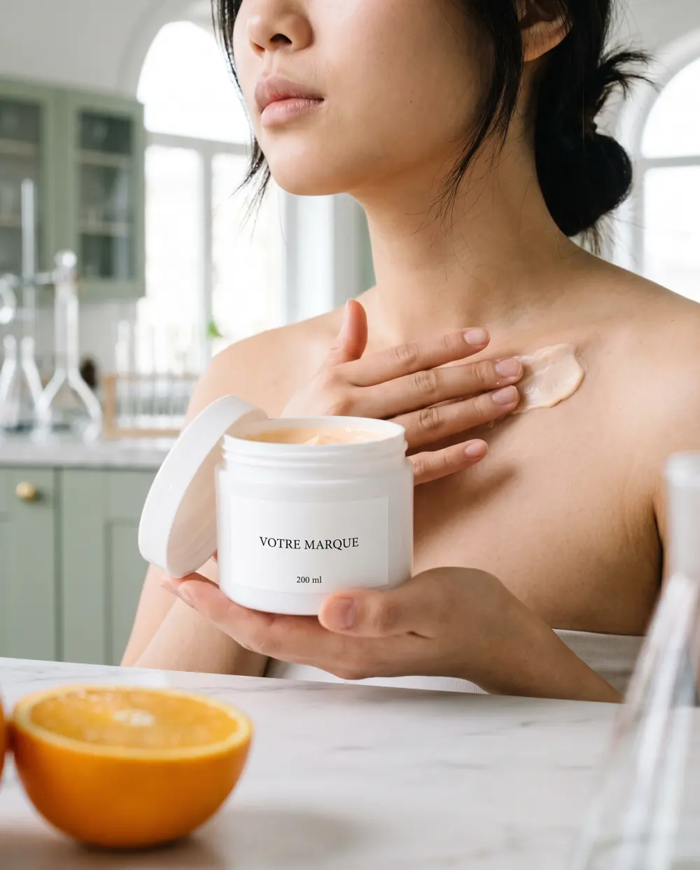 creme corps vitamine c marque blanche carmel | Carmel Cosmetics Labs