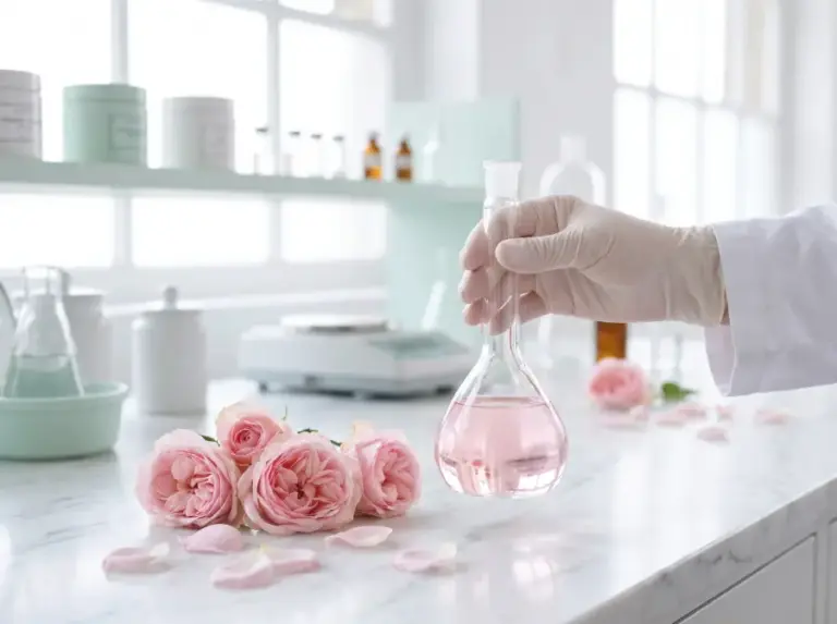 Damask rose water