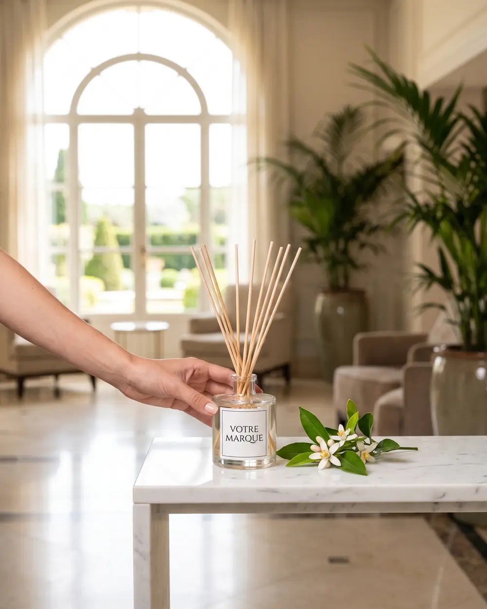 diffuseur batonnets marque blanche carmel | Carmel Cosmetics Labs