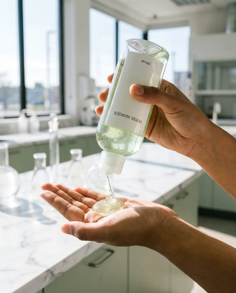 gel douche aloe panthenol marque blanche carmel | Carmel Cosmetics Labs