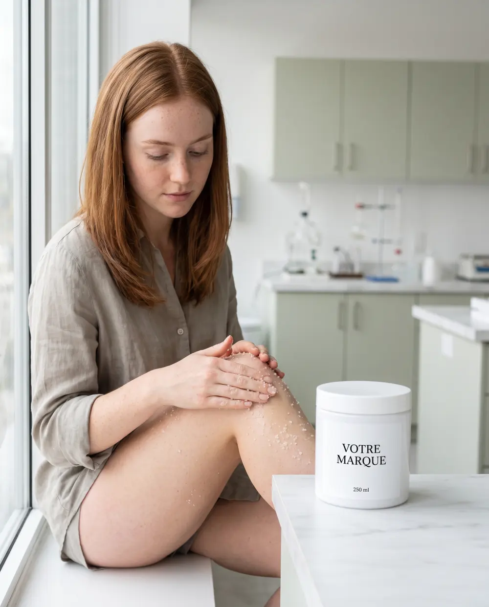 gommage sel magnesium marque blanche carmel | Carmel Cosmetics Labs