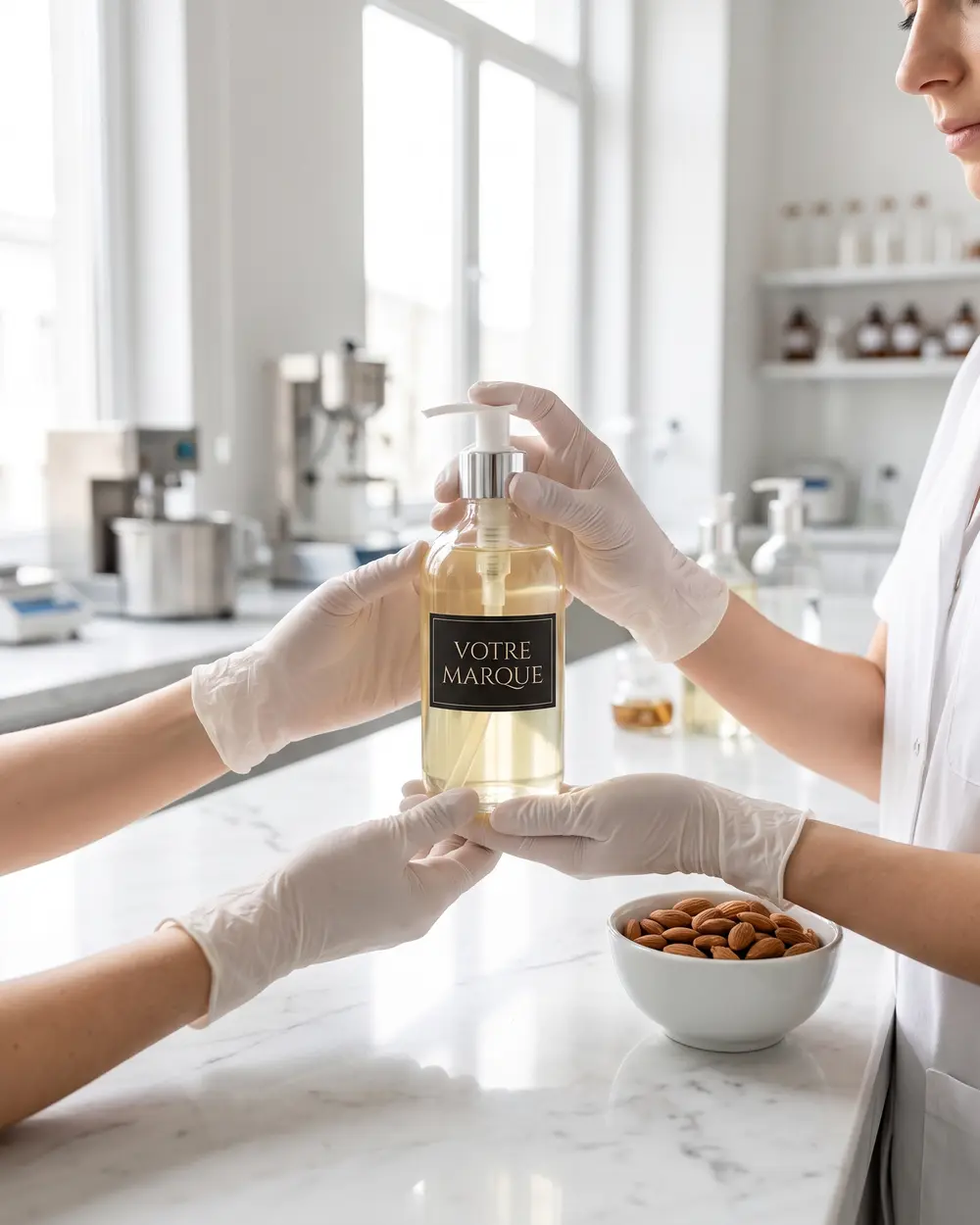 huile amande douce marque blanche carmel | Carmel Cosmetics Labs