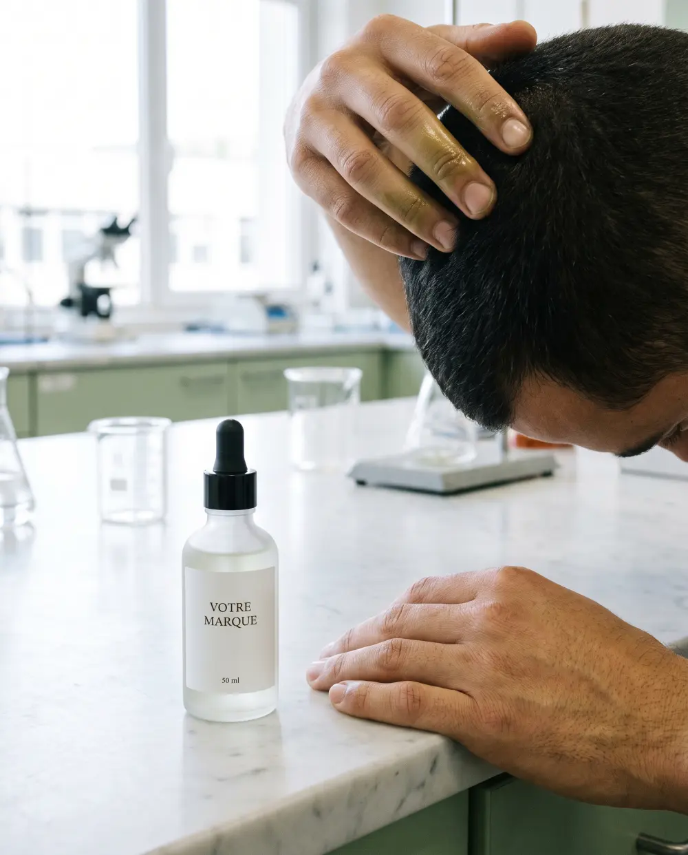 huile capillaire romarin nigelle marque blanche carmel | Carmel Cosmetics Labs