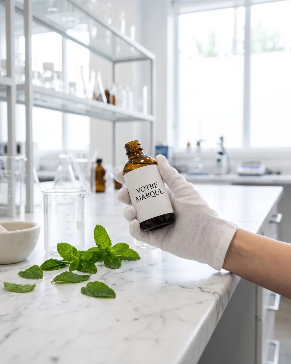 huile essentielle menthe poivree marque blanche carmel | Carmel Cosmetics Labs