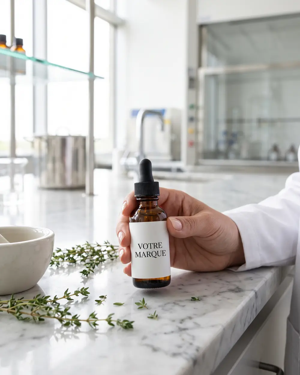 huile essentielle thym marque blanche carmel | Carmel Cosmetics Labs
