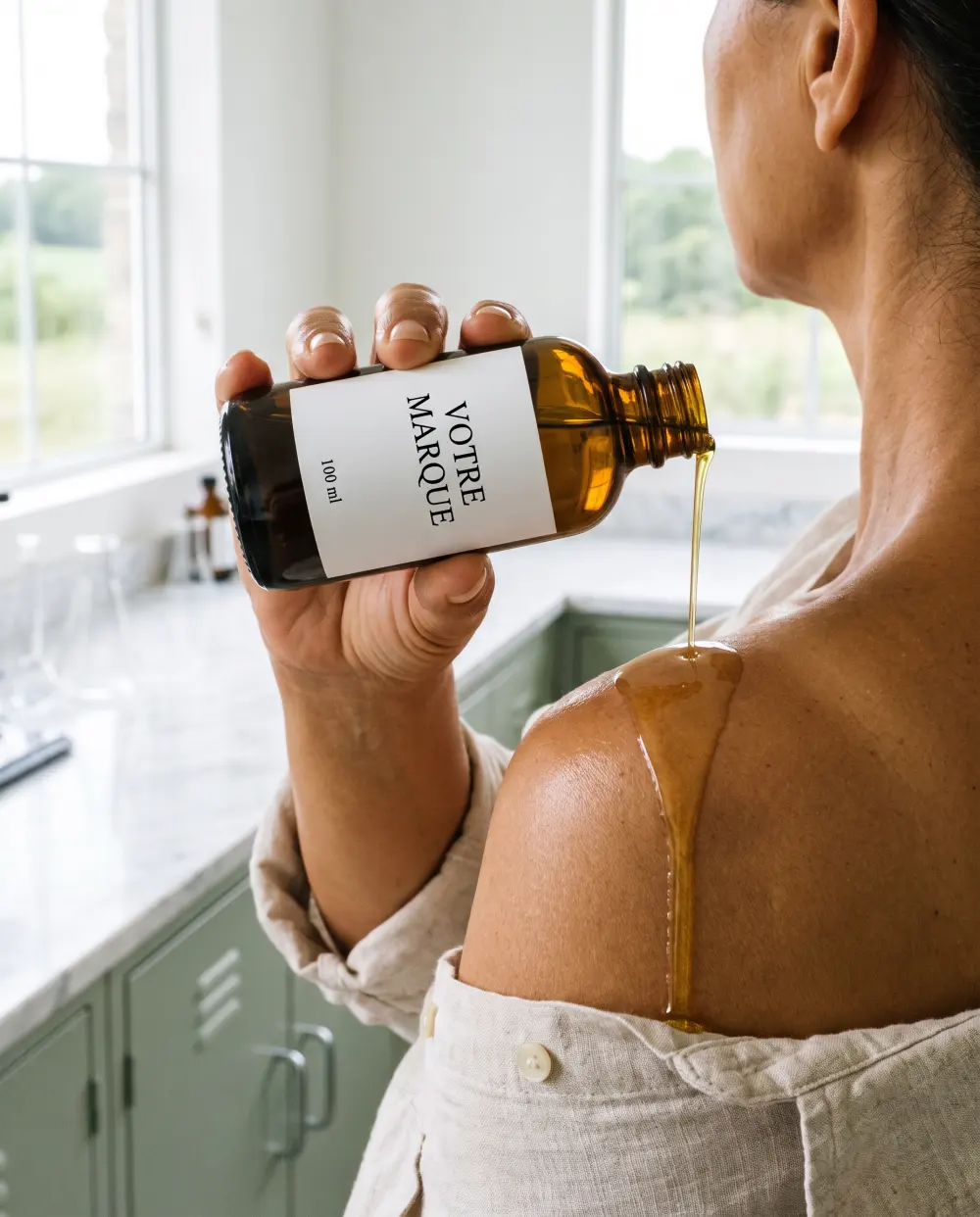 huile massage argan marque blanche carmel | Carmel Cosmetics Labs