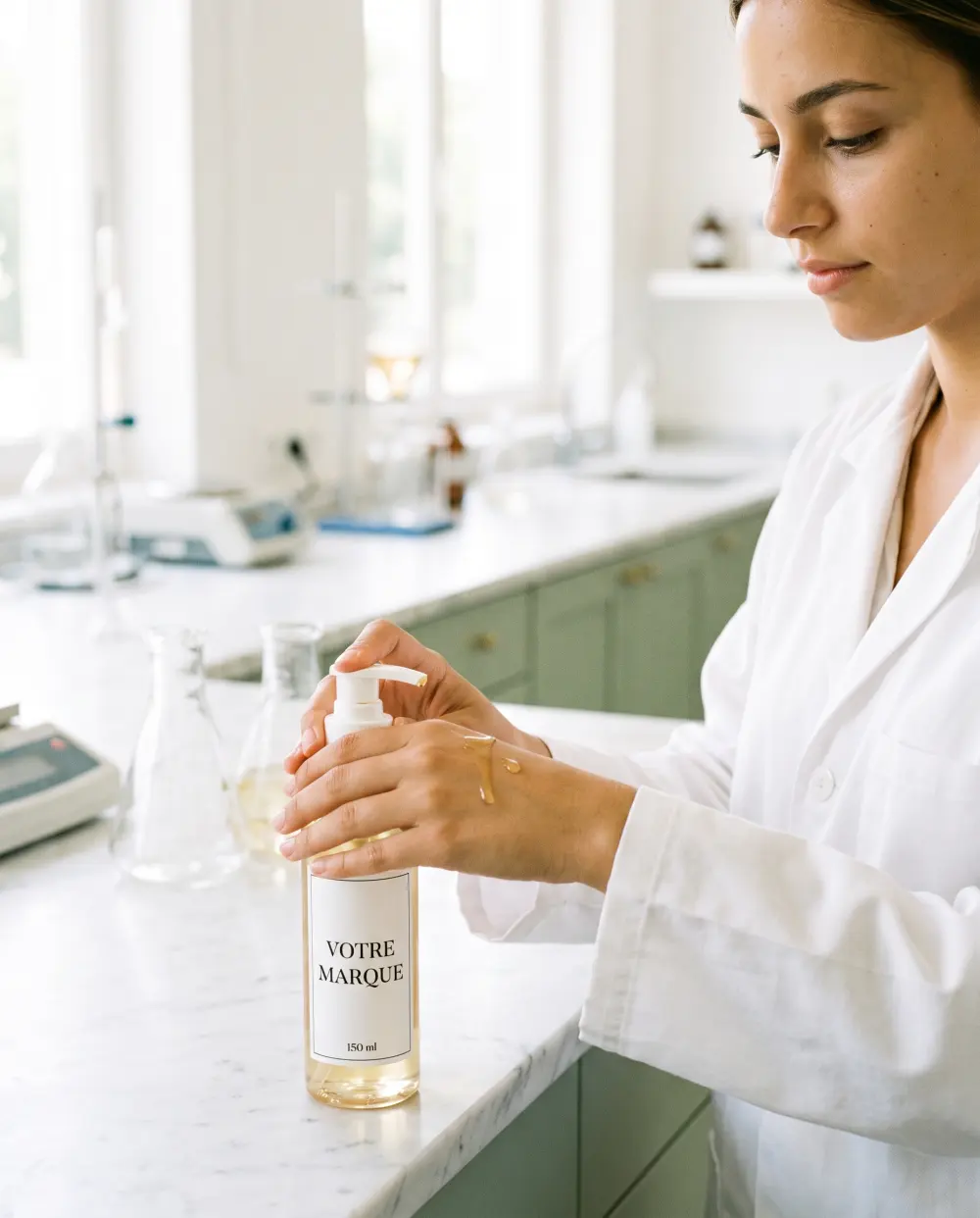 huile seche corps marque blanche carmel | Carmel Cosmetics Labs