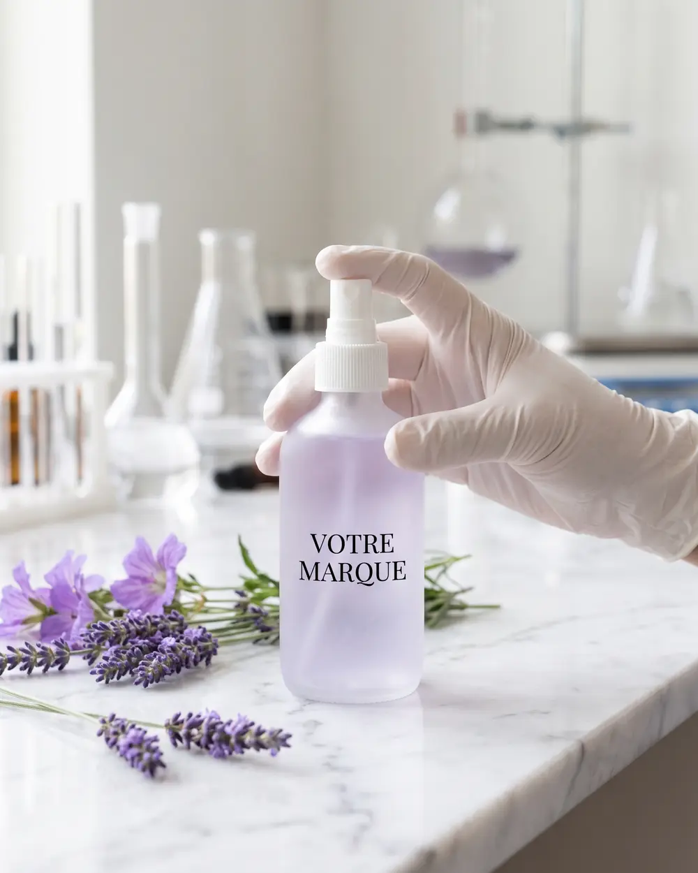 hydrolat lavande marque blanche carmel | Carmel Cosmetics Labs
