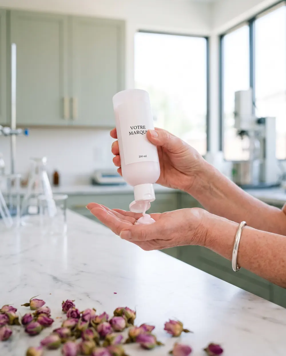 lait corps rose figue barbarie marque blanche carmel | Carmel Cosmetics Labs