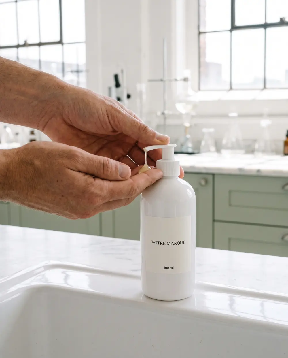 savon liquide mains niacinamide marque blanche carmel | Carmel Cosmetics Labs