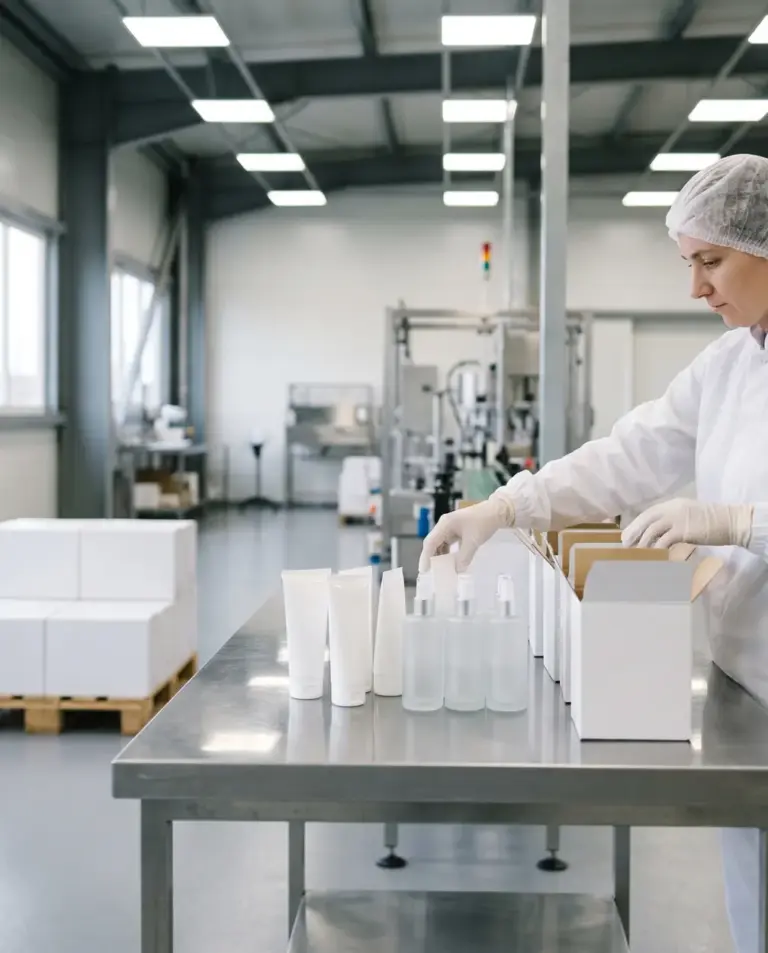 step 4 packing shipping cosmetics | Carmel Cosmetics Labs