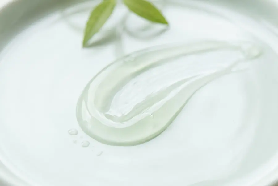 Texture essence de verveine en gros plan