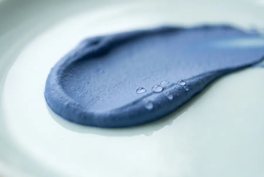 Texture masque éclat à la nila en gros plan