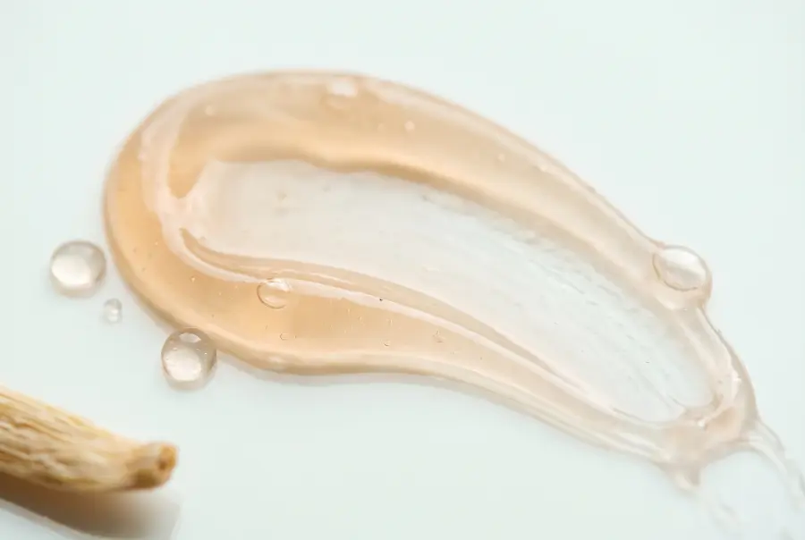 Texture musc intime parfumé en gros plan