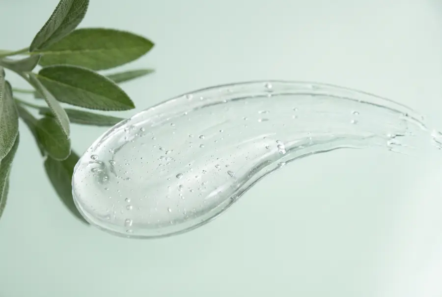 Texture spray fraîcheur cuir chevelu en gros plan