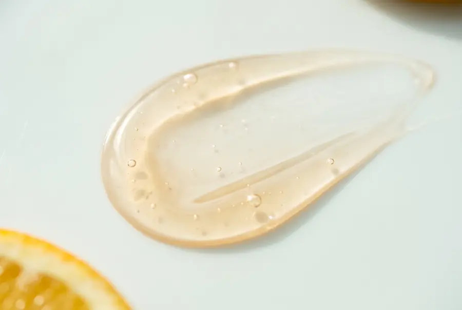 Texture toner peeling aha en gros plan